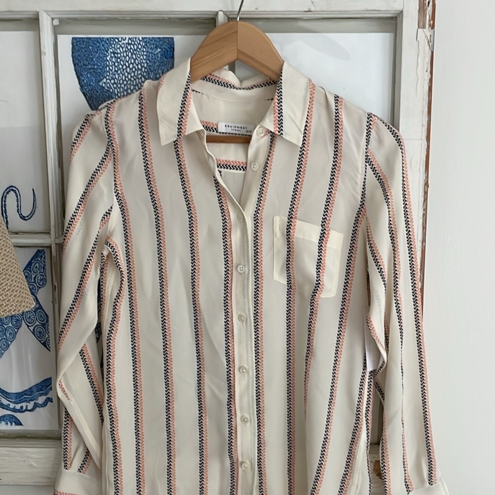 EQUIPMENT FEMME brett silk blouse